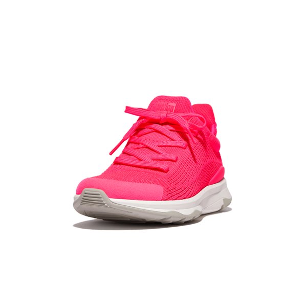 VITAMIN FFX Neon Reflective Knit Sports Sneakers