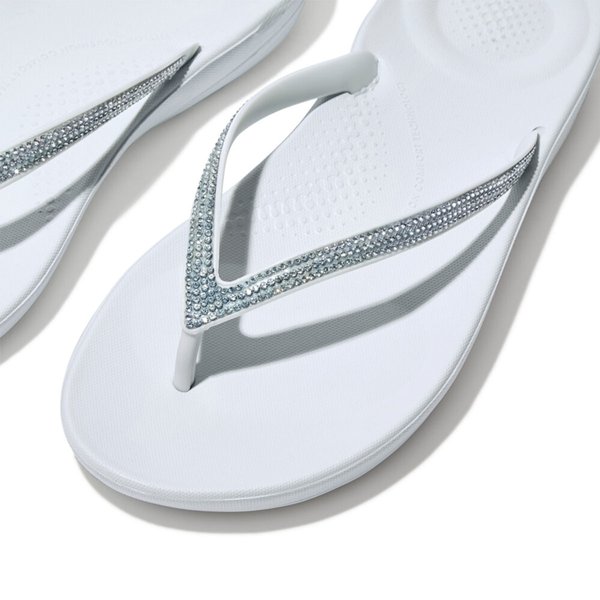 IQUSHION Ombre Sparkle Flip-Flops 