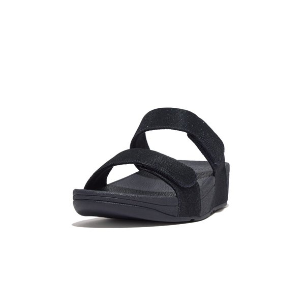 LULU Adjustable Shimmerlux Slides