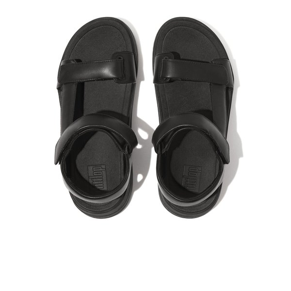 SURFF Adjustable Leather Back-Strap Sandals 