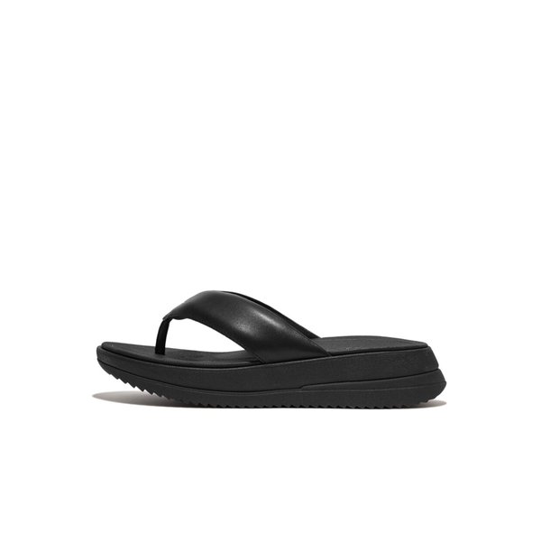 SURFF Padded Leather Toe Post Sandals 