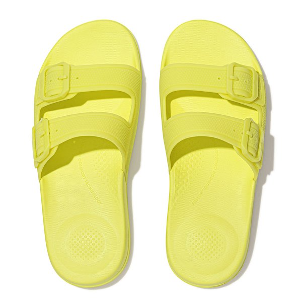 IQUSHION Glow-In-The-Dark Two-Bar Buckle Slides 