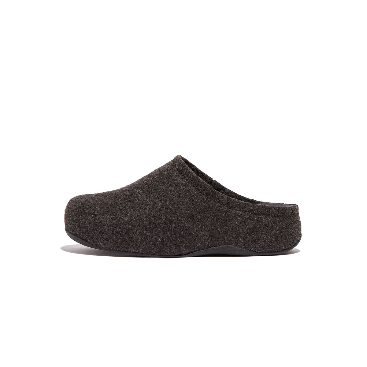 Shuv E01 Cushy Felt Clog Slippers All Black (GL5-090) | FitFlop Malaysia