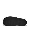 FitFlop iQUSHION Two-Bar Buckle Slides All Black front view