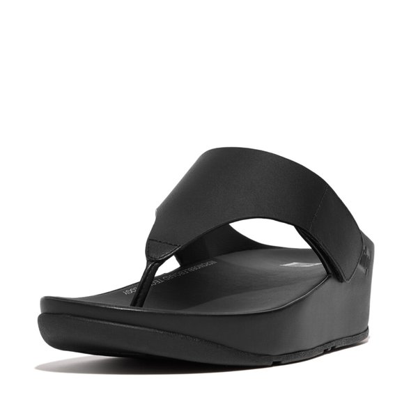 SHUV Adjustable Leather Toe-Post Sandals