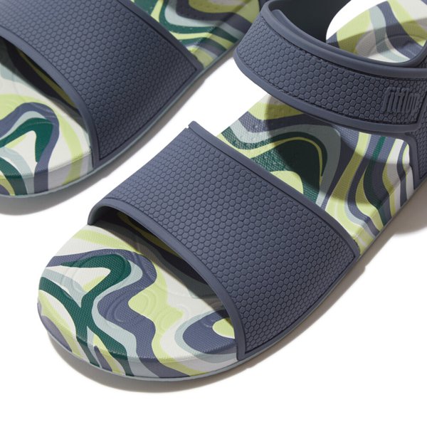 IQUSHION Kids Junior Swirly Back-Strap Sandals