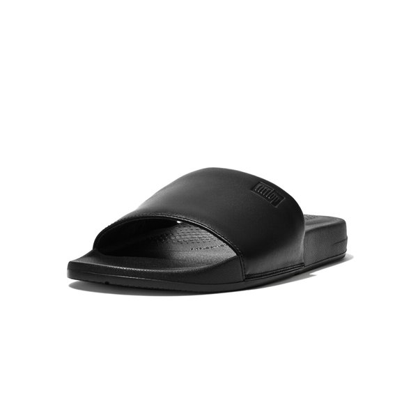 IQUSHION Ergonomic Leather Slides