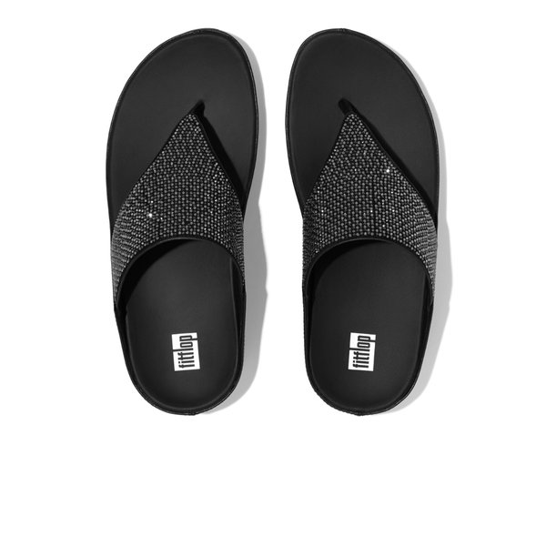 OPALLE Crystal Toe-Post Sandals